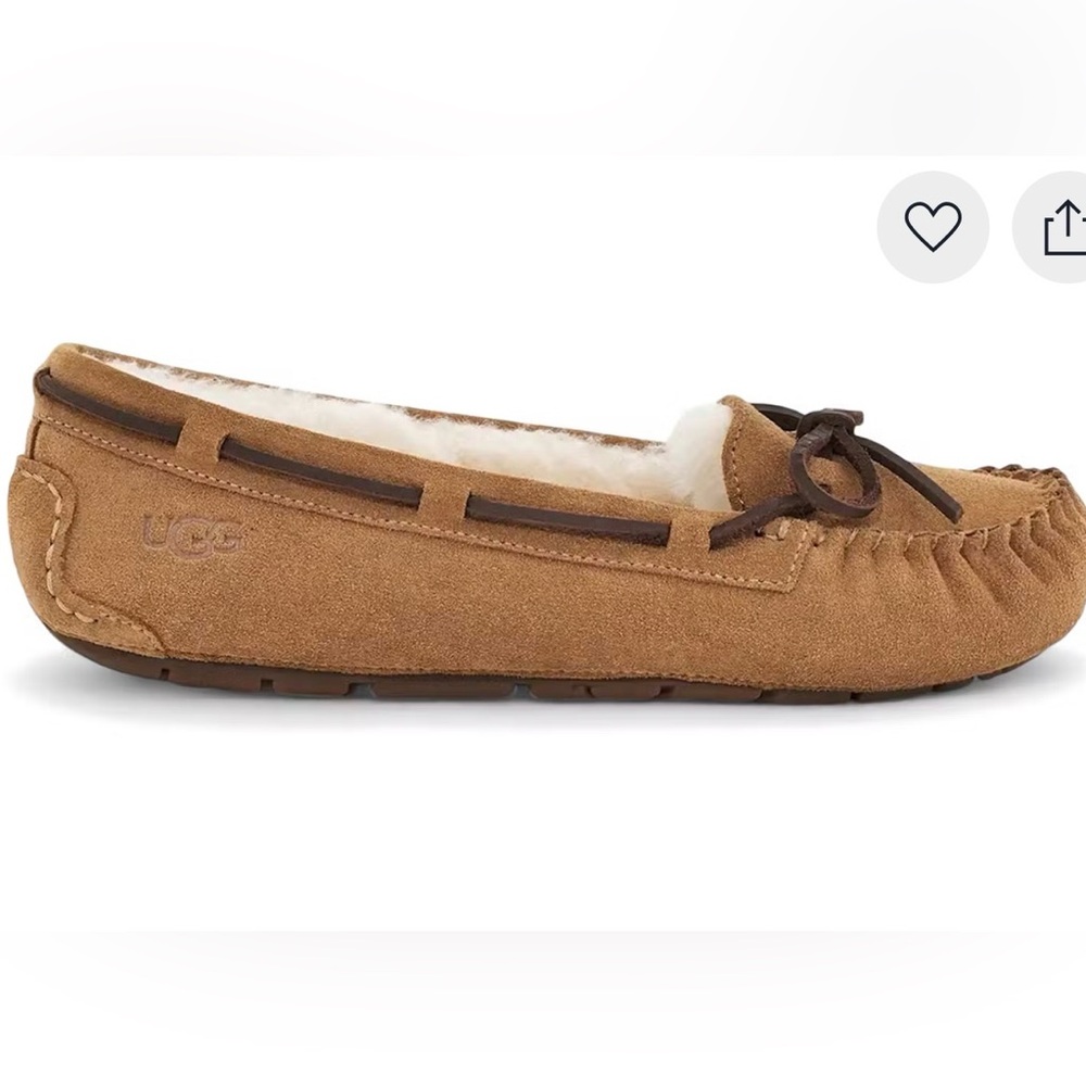 Ugg Women’s Bella II Chestnut Lined Slipper Moccasin Size 6 1125912